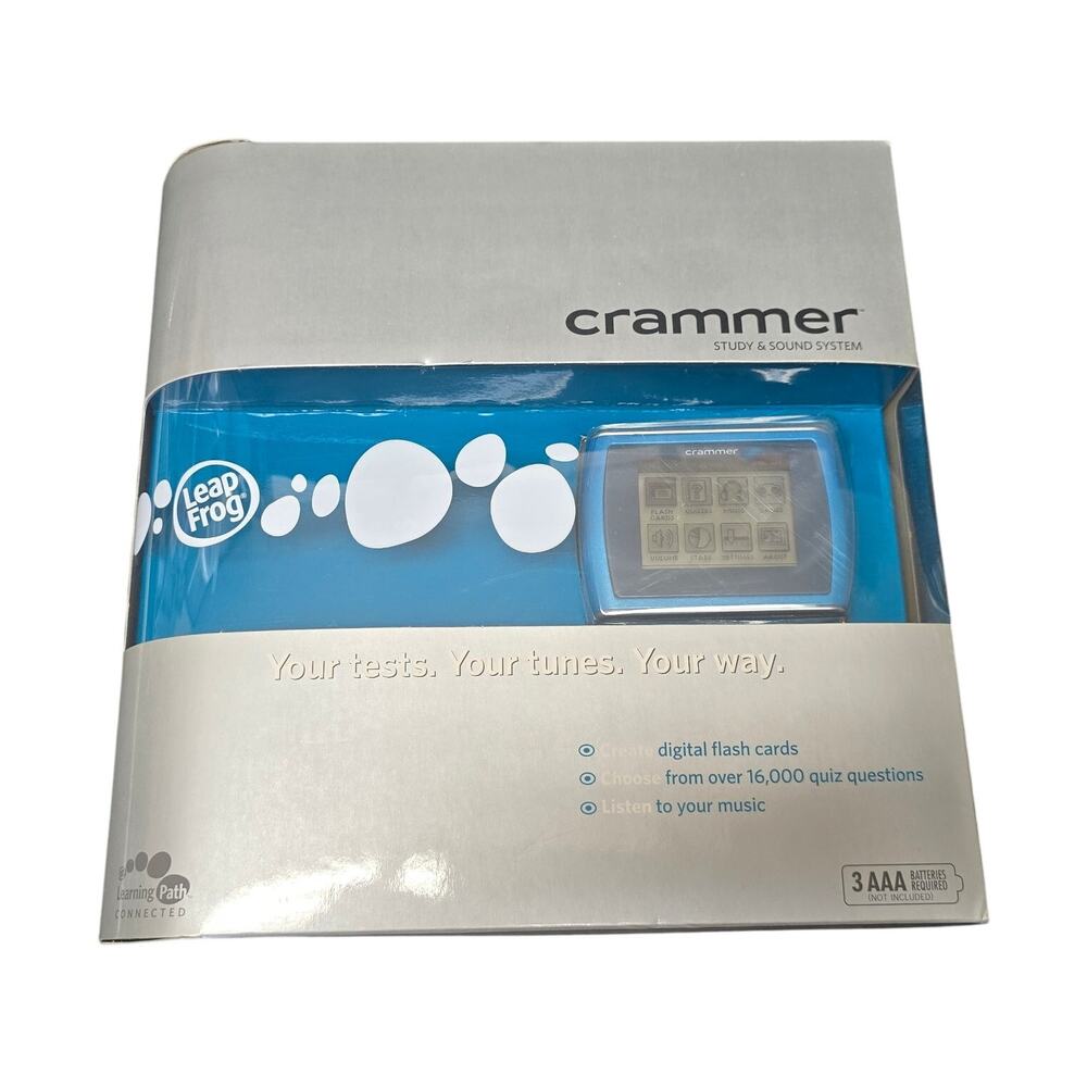 LeapFrog Crammer Study & Sound System Study to your own Soundtrack